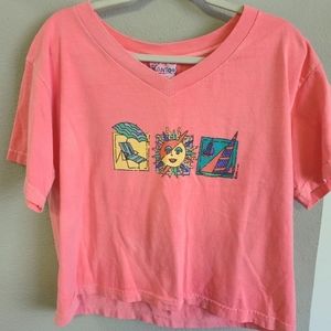 Poolside ⛱️  beach wear crop top